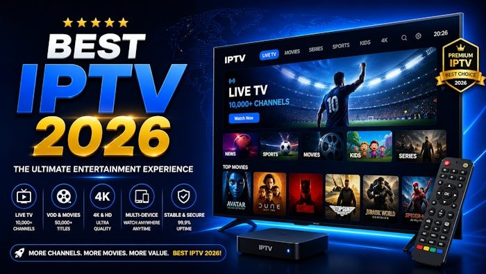 Best IPTV 2026 - GO BEST IPTV Ultimate Streaming Experience