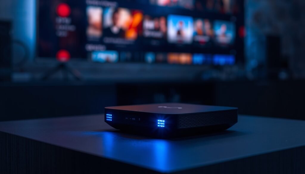 Best IPTV box 2026 on modern TV | Title: IPTV Box Guide 2026